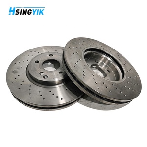 Cubierta de Disco de Freno Delantero de Acero con Alto Contenido de Carbono OEM 2184210312 de 322x32mm para <span class=keywords><strong>Mercedes</strong></span>-Benz <span class=keywords><strong>CLS</strong></span> C218/X218 - Product Image 4