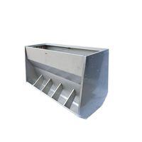 Nouvelle Abreuvoir Automatique en Acier Inoxydable pour Porcs, 6-8 Trous, Double Face, pour Porcelets et Truies, Haute Rigidité, Usage Agricole