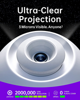 Projecteur LED POCOCO Home Planetarium : Lumière claire pour la galaxie, avec feuilles de film incluses et photolithographie en option