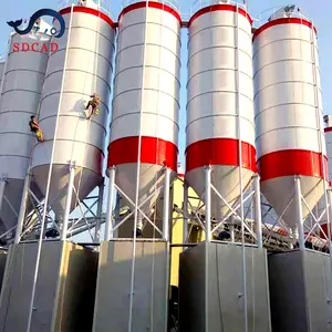 Marchio SDCADI professione personalizzato 500 tonnellata 600 tonnellate 800 tonnellate silo cemento