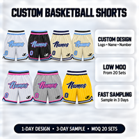 Shorts de basket-ball blancs, design classique d'équipe, avec coutures renforcées et tissu performant anti-humidité
