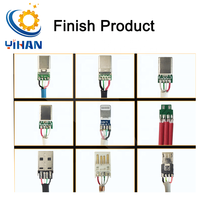 Máquina de Soldadura Semiautomática Eléctrica para Placas PCB, Soldadura de Estaño, Conectores USB, Cables de Datos, YIHAN YH-6520 200W