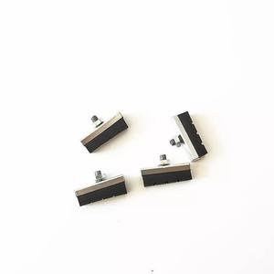 Pastillas de freno de caliper de metal y caucho compuesto, duraderas para sistemas de freno de bicicleta - Product Image 3