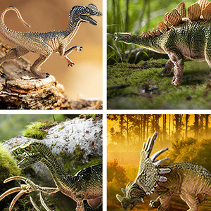 New Trend Kid Toy Plastic <strong>Mini</strong> 3D <strong>Dinosaur</strong> Toys Set Simulation Scene Mat <strong>Dinosaur</strong> Head Storage Box - Product Image 4