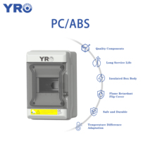 Yro ha type 4 9 13 18 voies boîte de jonction électrique étanche mcb fabricant standard ip65 boîte de câblage boîtier en plastique