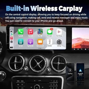 Autoradio Android avec écran tactile 12,3 pouces + 12,3 pouces pour Benz a CLA GLA X156 C117 2012-2018 Navigation GPS Lecteur multimédia 4G - Product Image 5