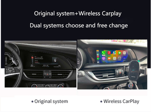 2018 Alfa Romeo Giulia/Stelvio Carplay nirkabel, Radio otomatis <span class=keywords><strong>Android</strong></span> <span class=keywords><strong>Bluetooth</strong></span> USB kontrol kemudi portabel Tautan cermin - Product Image 4