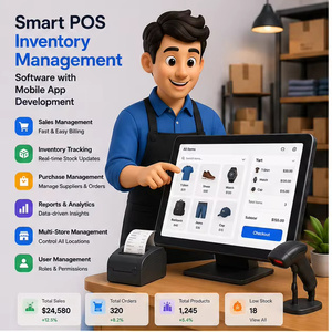 Smart <b>POS</b> Inventory Management Software with <b>Mobile</b> App Real Time Stock Tracking Retail Automation Platform - Product Image 2