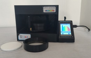 Testeur de blancheur du riz portable, spectrophotomètre de couleur SpectroPro Basic 400-700nm, instrument d'analyse des poudres OEM - Product Image 3