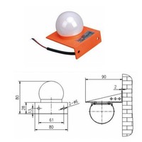 Ascenseur arbre éclairage LED 5W ascenseur arbre lumières D'urgence Lumière Ascenseur pièce de rechange