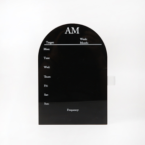 Enseigne sur pied personnalisée en gros Panneau <span class=keywords><strong>de</strong></span> <span class=keywords><strong>plan</strong></span> <span class=keywords><strong>de</strong></span> <span class=keywords><strong>travail</strong></span> en acrylique avec support - Product Image 3