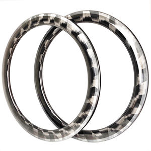 SoarRocs-Llanta de bicicleta de carretera de carbono ultraligera, superficie de mariposa, 700C, 26mm de ancho, 35/38/40/45/50/60mm de profundidad, freno en V tubular - Product Image 1