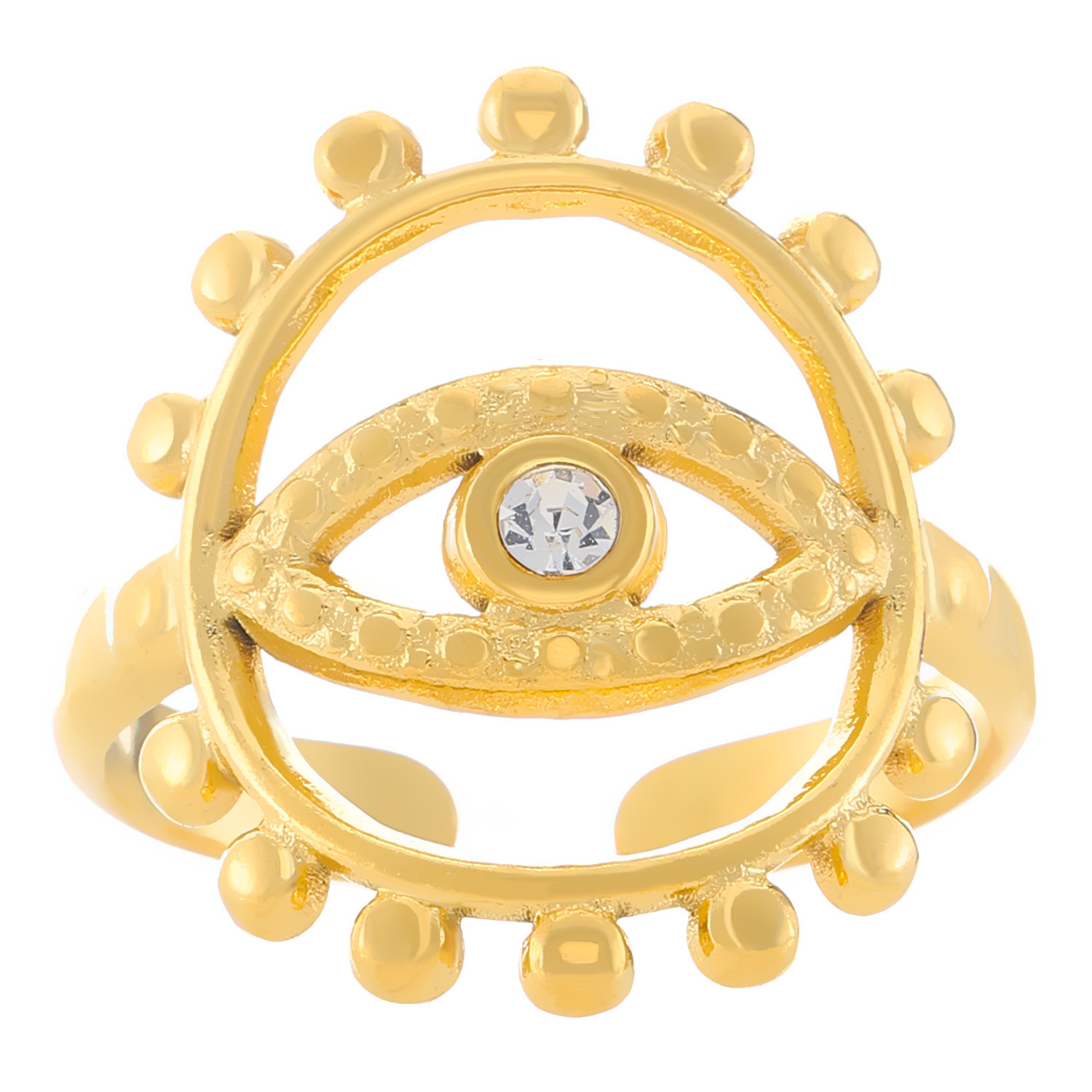 14 18k real gold eyes z-076