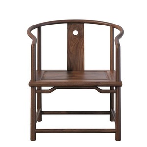 Nueva silla China Taishi de madera maciza de roble, silla Begonia, sillón de té Zen, sombrero oficial, juego de sillas de mesa para hoteles al aire libre, parques - Product Image 5