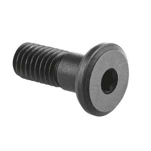 Vis de fixation en acier noir, 5 pièces, avec tête plate et trou, pour la découpe - Product Image 1