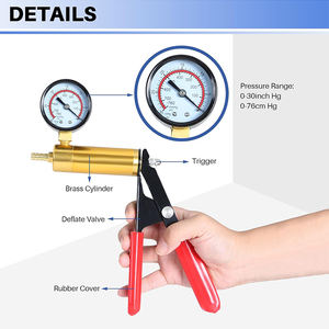Комплект ручных тормозных систем 2-в-1 с защищенным корпусом, набор для испытаний вакуумного насоса для автомобилей - Product Image 4