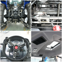 80 PS 4WD Traktor mit Klimatisierter Kabine und Hochleistungs-Hinterachse