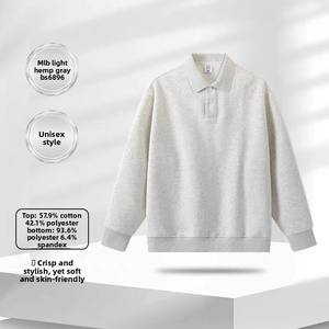 Sudadera con logotipo personalizado impreso, ropa de trabajo para otoño e invierno, ropa de trabajo de manga larga con texto impreso - Product Image 3