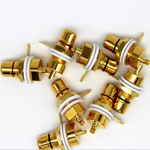 Connecteur RCA femelle plaqué or en laiton électrique YIVO XSSH Y805 HIFI 8mm pour bornes de liaison audio-vidéo 250V - Product Image 6