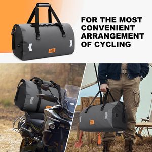Muestra gratis mochila de viaje plegable de gran capacidad para casco de motocicleta para ciclismo al aire libre y montar con cremallera bolsillo Camping - Product Image 3