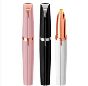 Tondeuse à sourcils électrique rechargeable, rasoir électrique pour sourcils, épilateur pour poils du nez et zones intimes pour femmes - Product Image 1