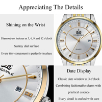 Montre à quartz pour homme, minimaliste, luxe, aiguilles lumineuses, montre-bracelet en acier inoxydable pour homme, montres de business, Reloj, analogique, décontractée