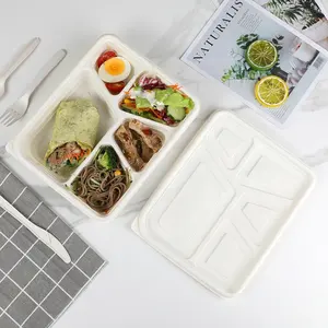 4 ngăn thực phẩm Takeaway Hộp Ăn Trưa