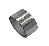 Ruban adhésif en aluminium ignifuge personnalisé en fibre de verre, PVC, PE pour systèmes CVC, fabriqué en Chine, vente en gros