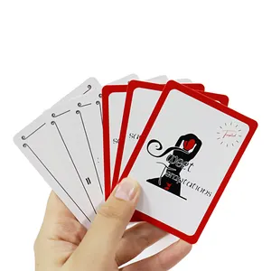 カスタマイズされた大人の質問カード飲酒ゲームトランプ大人のセックスカードゲーム