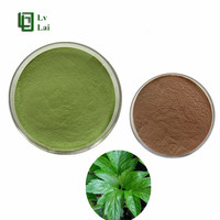 Poudre d'Ashitaba de haute pureté complètement soluble dans l'eau poudre d'extrait d'Ashitaba grande offre