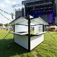 Maison mobile modulaire, Pavillon de services, Cabine d'extérieur, Bureau extérieur, Cabine Apple, Cabine d'ingénierie, Cabine de thé