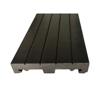 Planches de terrasse en bois DIY, planche de sauna, plancher solide, garde-corps, clôture composite WPC, S7211B, terrasse extérieure WPC, lattes de terrasse WPC