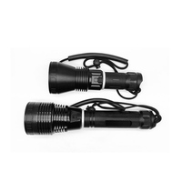 Lampe de poche sous-marine professionnelle 80m IP68 torche de plongée étanche Super lumineuse nuit spéléologie explorer la pêche plongée sous-marine lumières