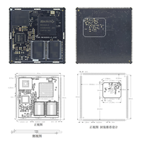Placa de Desarrollo Rockchip RK3326S, Placa Base Core Stamp, Rongpin RP-RK3326S, Género PCBA, 2G-8G RAM, 4G-64GG Almacenamiento, GPU Mali G52