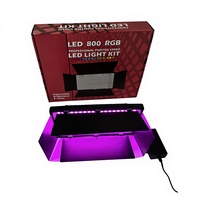 Lampe LED RVB U800 colorée pour studio photo, caméra, enregistrement vidéo, panneau lumineux LED RVB pour YouTube, TikTok, LIVE
