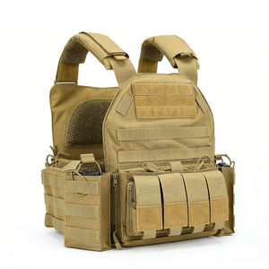 カスタム2026最新ヘビーデューティークイックリリース戦術ベストオックスフォード布多機能大容量戦術装備 - Product Image 5