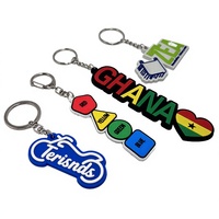 Porte-clés personnalisé en PVC imprimé UV, étanche, impression numérique couleur, mousqueton en alliage de zinc, cadeau promotionnel souvenir
