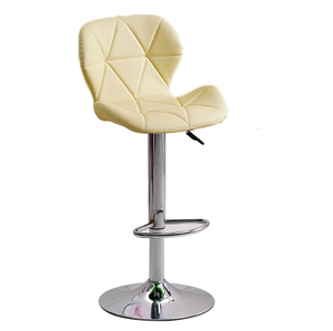 Respaldo Muebles modernos Hotel Elevado Recepción Cajero Silla Base cromada Taburete de <span class=keywords><strong>bar</strong></span> - Product Image 6