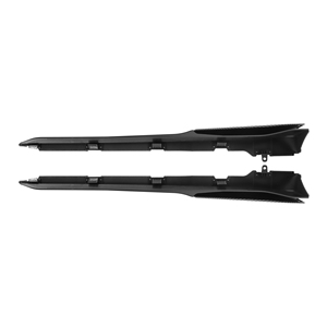 Jupes latérales en fibre de carbone véritable + ABS noir brillant style <span class=keywords><strong>ABT</strong></span> pour Audi <span class=keywords><strong>A4</strong></span> <span class=keywords><strong>B9</strong></span> 2017-2019 – Jupes latérales en fibre de carbone véritable <span class=keywords><strong>A4</strong></span> <span class=keywords><strong>B9</strong></span> - Product Image 3