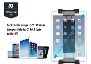 Meilleure vente 360 rotatif télescopique voiture camion siège appui-tête PC <span class=keywords><strong>support</strong></span> tablette <span class=keywords><strong>support</strong></span> Portable Flexible prend en charge téléphone portable - Product Image 6