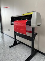 Plotter de Corte Lisbet LB720 de Alta Calidad, 720 mm de Alimentación Máxima, 620 mm de Corte, con Resolución de 1280x960 para Corte de Vinilo Adhesivo