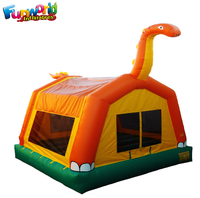 Juegos Inflables Personalizados para Niños Pequeños, Brincolines Inflables de Dinosaurio en Venta