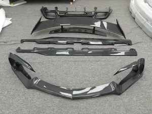 Kit carrosserie en Fiber de carbone Style Rz pour <span class=keywords><strong>Mercedes</strong></span> Benz <span class=keywords><strong>Amg</strong></span> Gt Gts <span class=keywords><strong>Gtc</strong></span> 18-23 mise à niveau diffuseur arrière jupes latérales à lèvre avant de haute qualité - Product Image 2