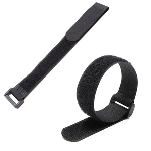 Attaches-câbles réglables à boucle auto-agrippante, sangles en nylon réutilisables à boucle auto-agrippante - Product Image 3