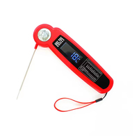 Termometer Daging Digital Dapur Rumah Tangga SW dengan Probe Lipat Tahan Air Termometer Makanan Bacaan Instan Grosir