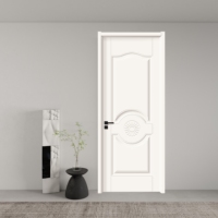 Porte intérieure moderne de luxe en polymère, isolation acoustique, taille personnalisée, cadre en bois massif, salle de bain, appartement, chambre, salon
