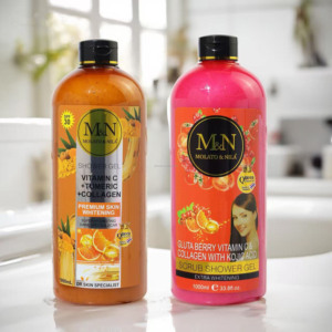 <span class=keywords><strong>Gel</strong></span> <span class=keywords><strong>de</strong></span> <span class=keywords><strong>Baño</strong></span> Blanqueador <span class=keywords><strong>de</strong></span> Piel con Retinol y Rosa, 1000 ml, Nicotinamida, Hidratante Profundo, Blanqueador Corporal - Product Image 5