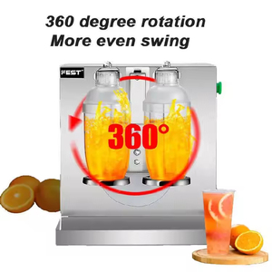 Commerciële Melkthee Shaker Machine 110V/220V Dubbele Beker Bubble Tea Shaker met Grote Capaciteit en 3 Jaar Garantie - Product Image 4
