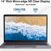 Nuovo Laptop Economico Portatile Ultrasottile 14 Pollici 8GB 512G SSD Intel Celeron N5095 Windows 10 Tastiera Inglese per Studenti Garanzia 3 Anni