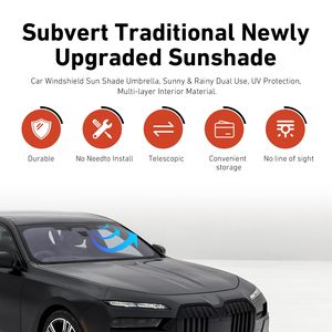 Car Sunshade <b>Window</b> Outdoor Sunshade Windshield Glass Custom Protective Cover Sunscreen Retractable Car Umbrella - Product Image 4